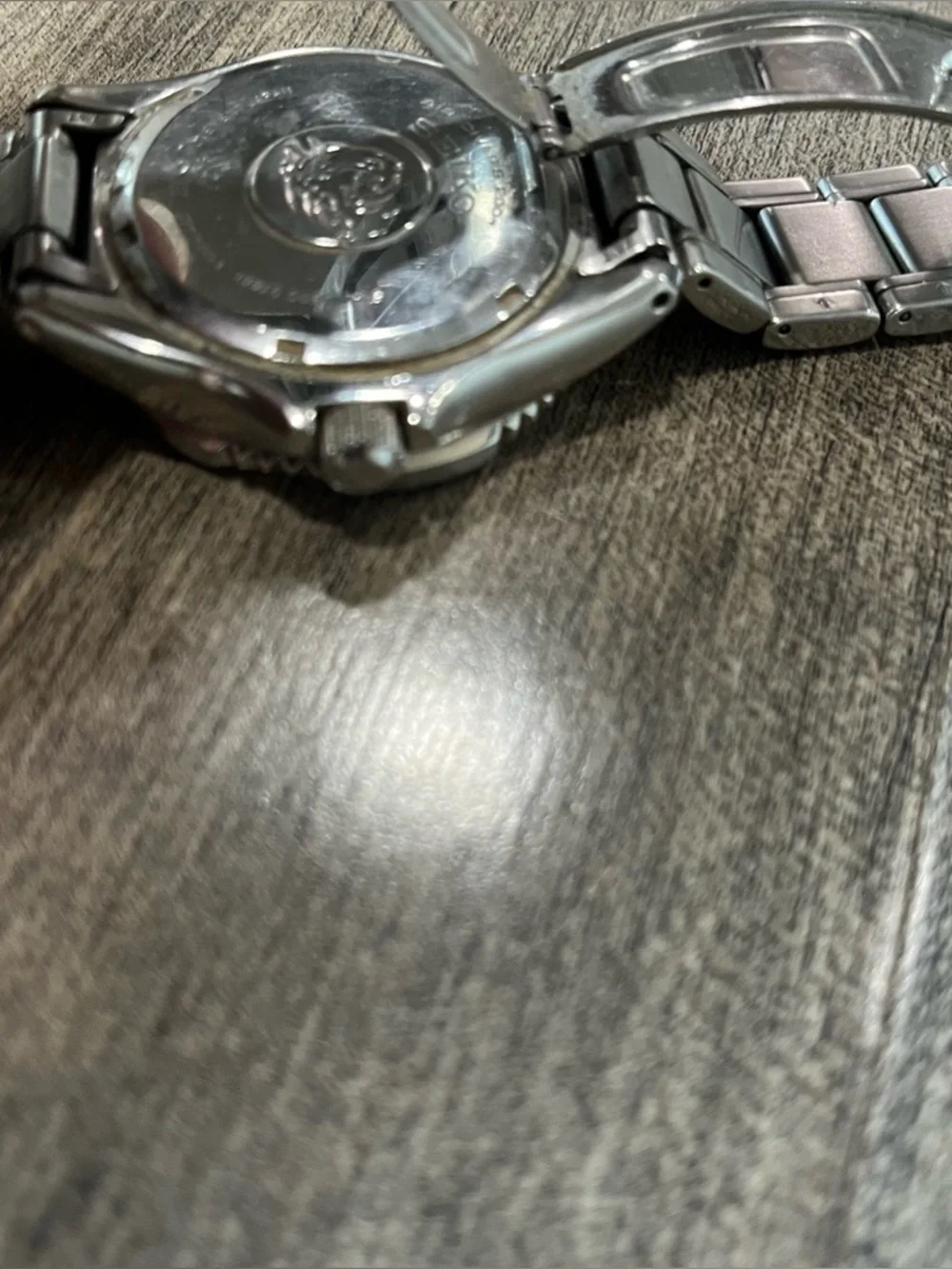 SEIKO Divers 200m V158-0AE0 Solar Stainless Steel Watch Made In Japan